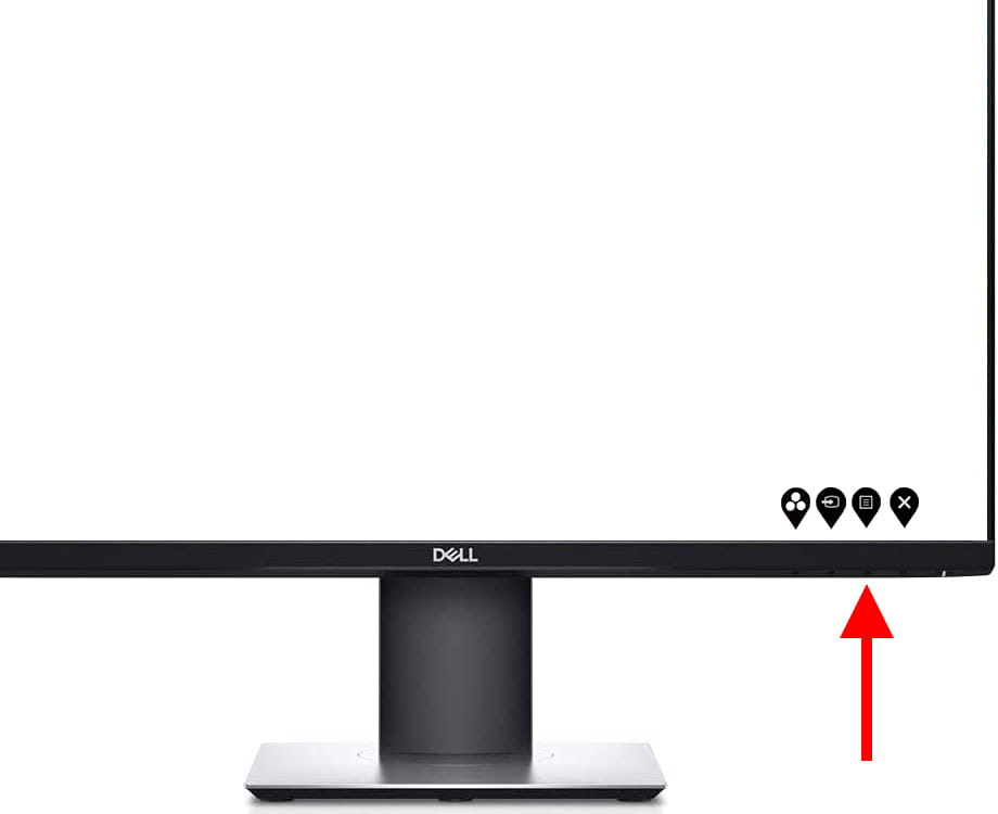 DELL monitor menu