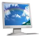Acer MONITOR AL1715 17 LCD ANALOOG TCO99 ACER WHITE