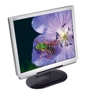 Acer MONITOR AL1722HS 17 LCD SLIM DVI-D TCO99 SPEAKERS SILVERBLACK