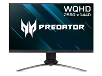 Acer Acer Predator XB273UNVbmiiprzx 27 inch WQHD Gaming Monitor (IPS Panel, G-SYNC Compatible, 170Hz, 1ms, HDR 400, Height Adjustable Stand, DP, HDMI, USB Hub, Black)
