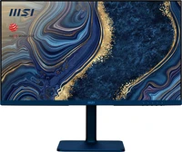 MSI MSI Modern MD272QP Ultramarine 27 Inch Monitor with Adjustable Stand, WQHD (2560 x 1440), 75Hz, IPS, 4ms, HDMI, DisplayPort, USB Type-C, Built-in USB Hub, Built-in Speakers, Anti-Glare, Anti-Flicker, Less Blue light, TÜV Certified, VESA, Ultramarine