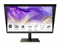 MSI MSI Summit MS321UP 32 Inch Monitor with Adjustable Stand, UHD (3840 x 2160), 16:9, 60Hz, IPS, 4ms, HDMI, DisplayPort, USB Type-C, Built-in USB Hub, Anti-Glare, Anti-Flicker, Less Blue light, VESA, Kensington, Black