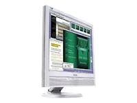 Philips 190B5CG \ 19i LCD \ 500:1\ 250 nits \ 25ms \ DVI + Ergo Base \ Grijs \