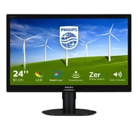 Philips LCD monitor, LED backlight 241B4LPYCB/00
