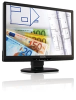 Philips LCD monitor with Ergo base, USB, Audio 220B2CB/75