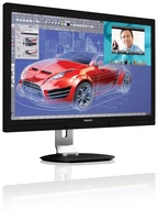 Philips LCD monitor with Webcam, MultiView 272P4QPJKEB/00